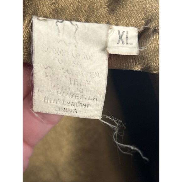 Vintage Exit USA Suede Leather Jacket XL Yellowstone Rancher Cowboy Western Tan - Picture 5 of 6